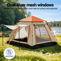 Weisshorn 3-4 Person Pop Up Camping Tent Automatic Waterproof