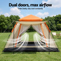 Weisshorn 3-4 Person Pop Up Camping Tent Automatic Waterproof