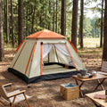 Weisshorn 3-4 Person Pop Up Camping Tent Automatic Waterproof