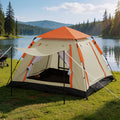 Weisshorn 3-4 Person Pop Up Camping Tent Automatic Waterproof