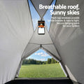 Weisshorn 2 Person Pop Up Tent Waterproof Camping Hiking Beach