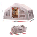 Weisshorn Inflatable Beach Tent 6 Person 360CM Camping