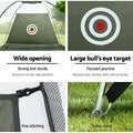 Everfit 3M Golf Net Mat Set Driving Training Target Green