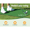 Everfit 3M Golf Net Mat Set Driving Training Target Green