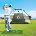 Everfit 3M Golf Net Mat Set Driving Training Target Green