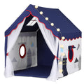 Keezi Kids Play Tent Castle Playhouse 134x103cm with Mat Light