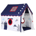 Keezi Kids Play Tent Castle Playhouse 134x103cm with Mat Light