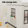 Keezi Kids Play Tent Castle String Lights Floor Mat Pocket