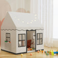 Keezi Kids Play Tent Castle String Lights Floor Mat Pocket