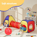 Keezi Kids Pop Up Playhouse Tent Teepee Castle Tunnel Toys