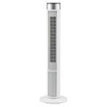 Devanti Tower Fan with Remote Control, 3 Speed 3 Mode 7.5h Timer, White