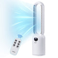 Devanti 2in1 Bladeless Fan Air Purifier Remote 88cm