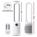 Devanti 2in1 Bladeless Fan Air Purifier Remote 88cm