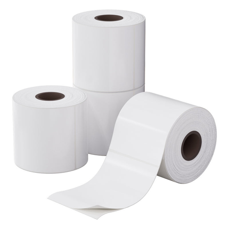 4 Rolls Thermal Barcode Labels 4x6 Shipping Printer Stickers