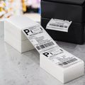 Direct Thermal Label Paper 1500 Sheets Barcode Shipping Sticker