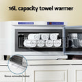 Devanti 16L Towel Warmer UV Steriliser Cabinet White