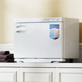 Devanti 23L Towel Warmer UV Steriliser Cabinet White Spa Salon