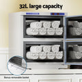Devanti 32L Towel Warmer UV Sterilizer Cabinet White