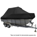 Seamanship Boat Cover 19-21ft Heavy Duty Marine Grade Black