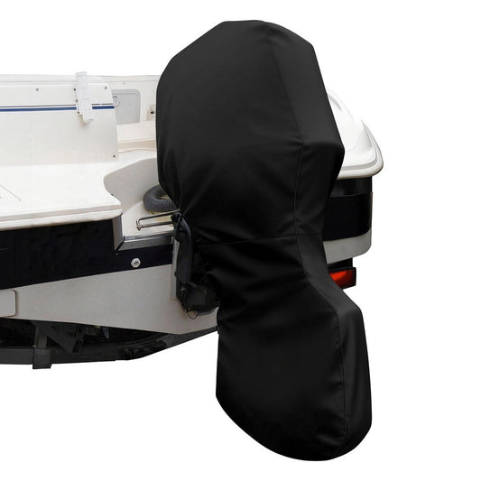 Seamanship Outboard Motor Cover 100-150hp 600D Black Dust Rain
