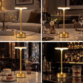 Artiss Gold Touch Table Lamp, Warm to Cool White LED, Dimmable 3000-6000K 24 LEDs, Type-C