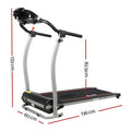 Everfit Electric Treadmill 340mm Foldable Home Gym Fitness Machine