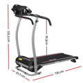 Everfit Electric Treadmill 360mm Foldable Home Gym Fitness Machine