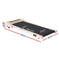 Everfit Electric Treadmill Walking Pad Under Desk 360mm Pink
