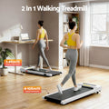Everfit Electric Walking Pad Treadmill 360mm Home Gym Fitness White