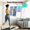 Everfit Electric Walking Pad Treadmill 360mm Home Gym Fitness White