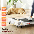 Everfit Electric Walking Pad Treadmill 360mm Home Gym Fitness White