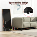 Everfit 3 in 1 Walking Pad Treadmill 12% Incline Under Desk Treadmills for Home Gym With 38cm Wide Belt