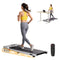 Everfit 3 in 1 Walking Pad Treadmill 12% Incline Under Desk Treadmills for Home Gym With 38cm Wide Belt Silver