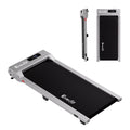 Everfit 3 in 1 Walking Pad Treadmill 12% Incline Under Desk Treadmills for Home Gym With 38cm Wide Belt Silver