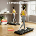 Everfit Walking Pad Treadmill 2in1 Foldable Under Desk 38cm Belt