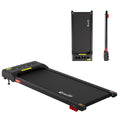 Everfit Electric Treadmill 380mm Incline Walking Pad Black Home Gym