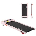 Everfit Electric Treadmill Incline Walking Pad 380mm Pink Home