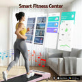 Everfit Electric Treadmill Incline Walking Pad 380mm Pink Home