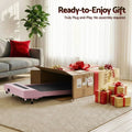Everfit Electric Treadmill Incline Walking Pad 380mm Pink Home
