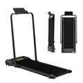 Everfit 2 in 1 Treadmill Electric Walking Pad Under Desk Home Gym Fitness 380mm Black
