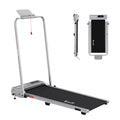 Everfit 3 in 1 Walking Pad Treadmill 12% Incline Under Desk Foldable for Home With 38cm Belt Silver