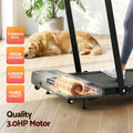 Everfit Electric Treadmill Walking Pad 380mm Incline Black