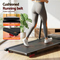 Everfit Electric Treadmill Walking Pad 380mm Incline Black