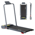 Everfit Electric Treadmill Walking Pad 380mm Incline Grey