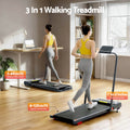 Everfit Electric Treadmill Walking Pad 380mm Incline Grey