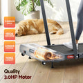 Everfit Electric Treadmill Walking Pad 380mm Incline Grey
