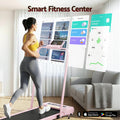 Everfit Electric Treadmill Walking Pad Incline 380mm Pink
