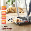 Everfit Electric Treadmill Walking Pad Incline 380mm White