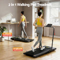Everfit Electric Treadmill Walking Pad Under Desk 400mm Black