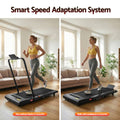 Everfit Electric Treadmill Walking Pad Under Desk 400mm Black